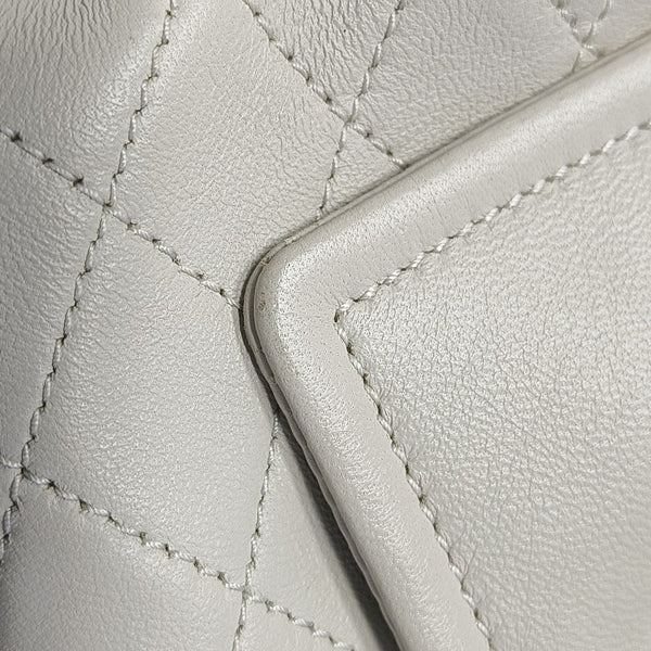 NOLITA Mini Quilted Lambskin White