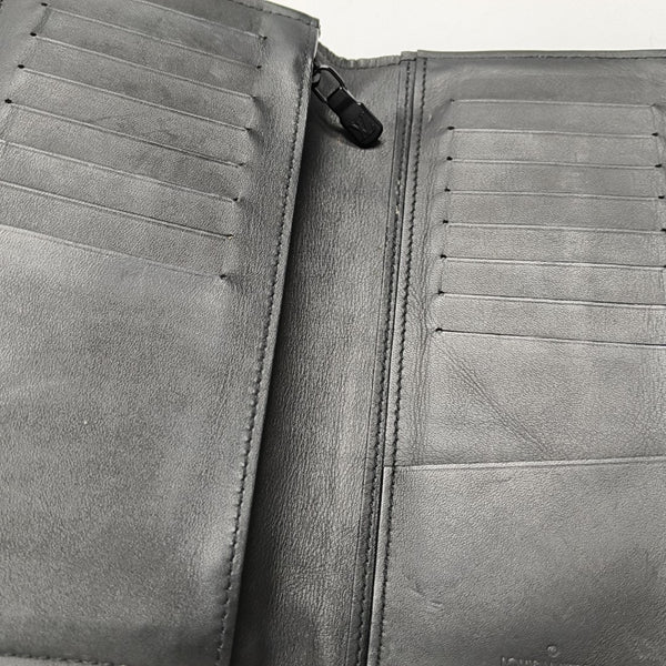 BRAZZA Monogram Calfskin Black Wallet