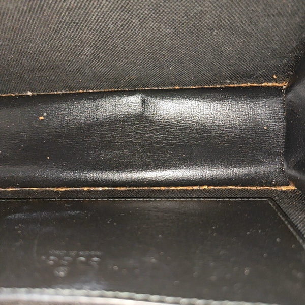 Monogram Coated Canvas Shoulder Bag Black