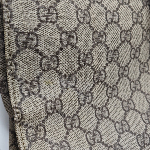 Monogram Coated Canvas Top Handle Bag Beige