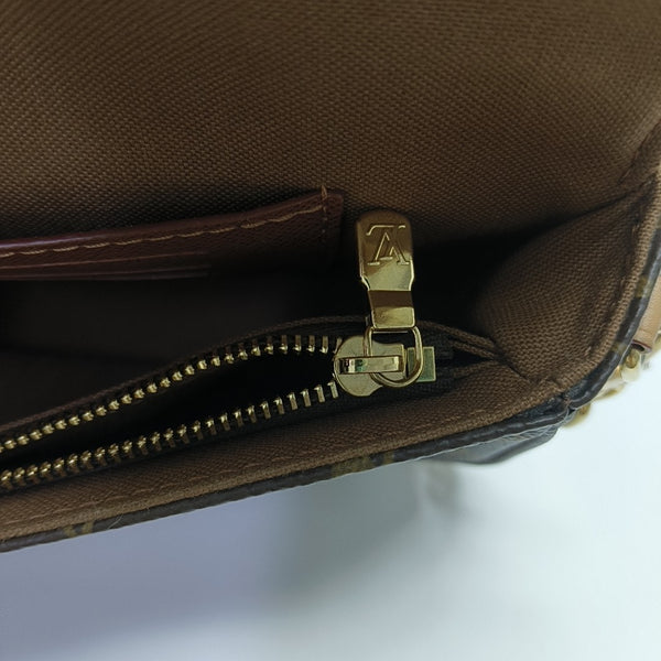 IVY Monogram Coated Canvas Brown