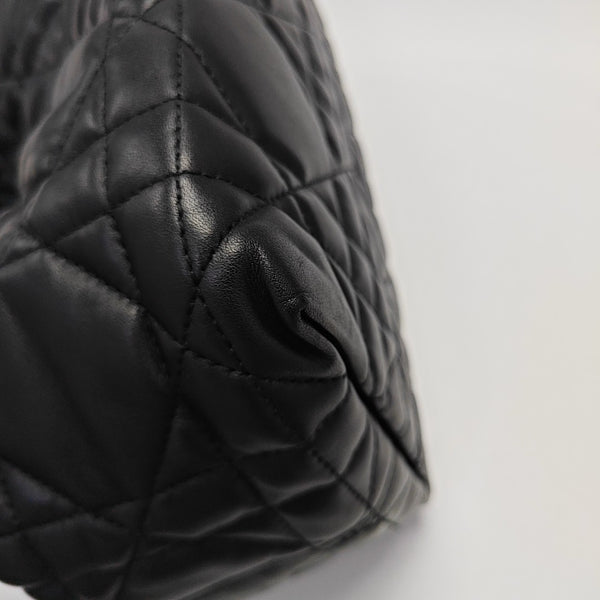 Toujours Medium Cannage Calfskin Black