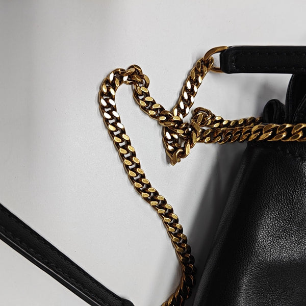 NOLITA Mini Quilted Lambskin Black