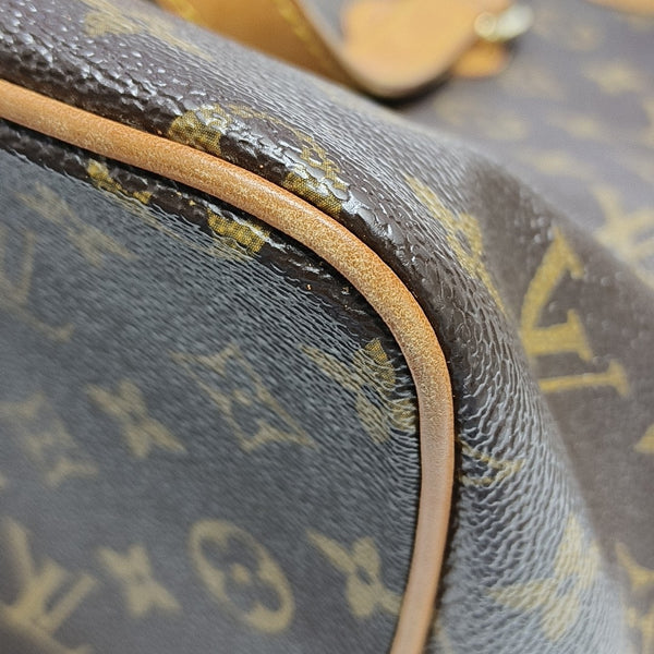 PALERMO PM Monogram Coated Canvas Brown