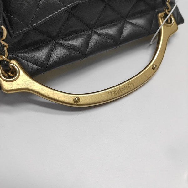 Quilted Lambskin Small Black