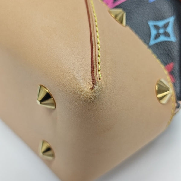 LV × TM JUDY MM Monogram Coated Canvas Black