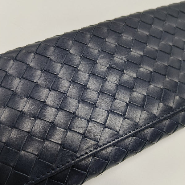Calfskin Wallet Blue