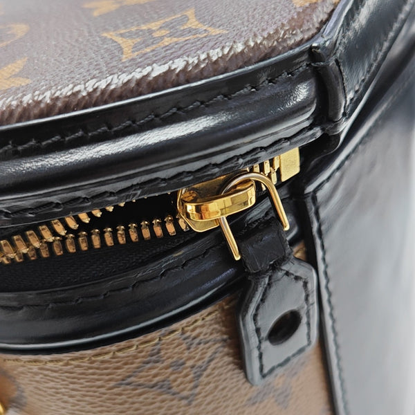 CANNES PM Monogram Coated Canvas Brown