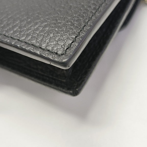 Interlocking G Small Calfskin Black
