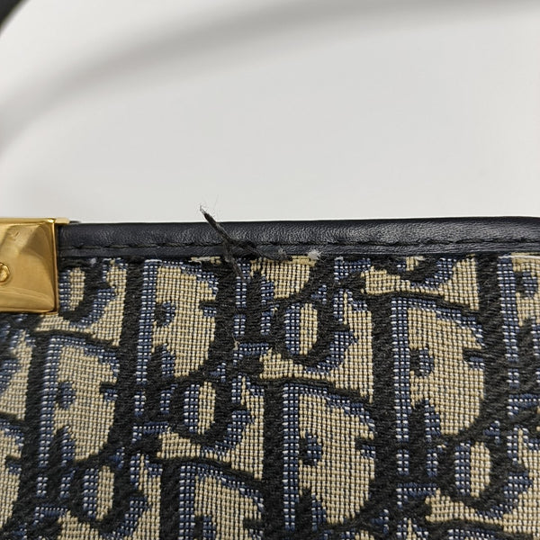 30 Montaigne Oblique Canvas Blue