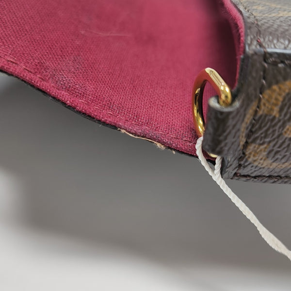 FÉLICIE Monogram Coated Canvas Brown