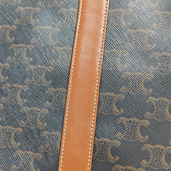 TRIOMPHE CANVAS Small Coated Canvas Brown