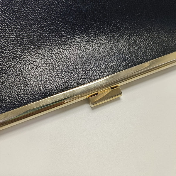 Calfskin Clutch Blue