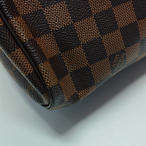 Authenticated pre-owned SPEEDY 30 Damier Ebene Coated Canvas Brown - Top Handle Bag at Looply