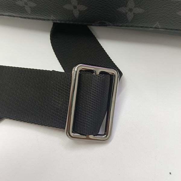 VOYAGER PM Monogram Coated Canvas Black