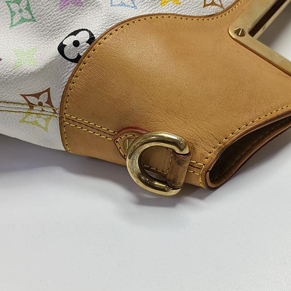 LV × TM JUDY Monogram Coated Canvas White