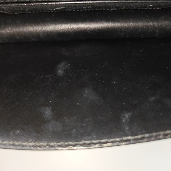 Calfskin Shoulder Bag Black