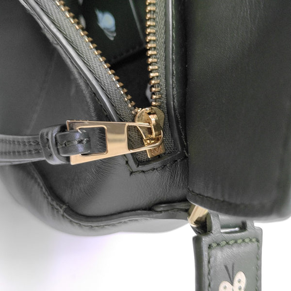 Puzzle Mini Calfskin Green
