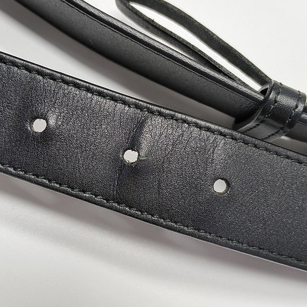 GG Marmont Super Mini Quilted Calfskin Black