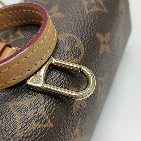 SPEEDY Nano Monogram Coated Canvas Brown