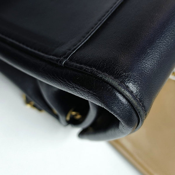Quilted Lambskin Black