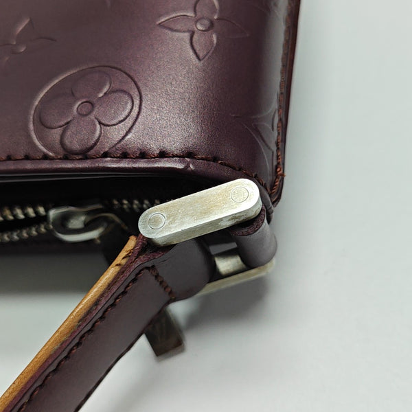 ALLSTON Monogram Patent Leather Red