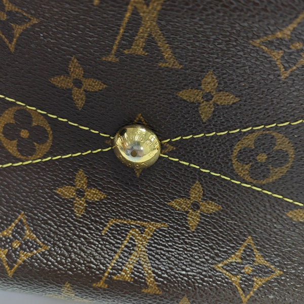 PALERMO PM Monogram Coated Canvas Brown