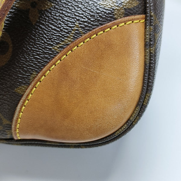 BOULOGNE Monogram Coated Canvas Brown