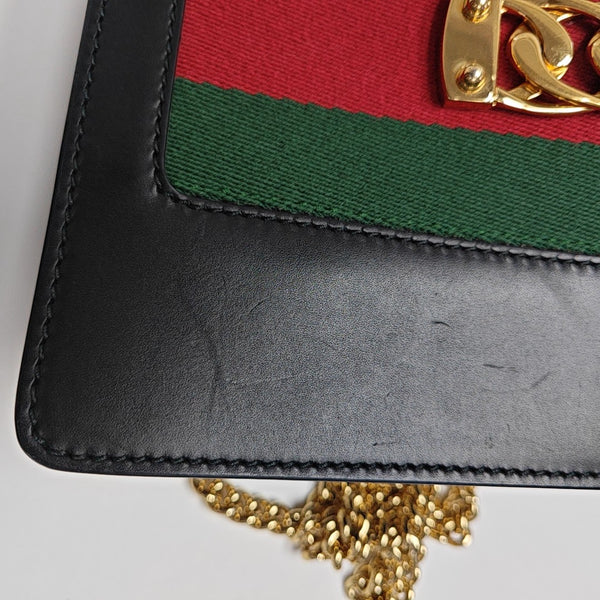 Sylvie Mini Calfskin Black