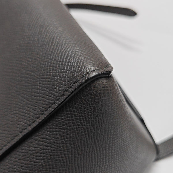 BELT Micro Calfskin Gray