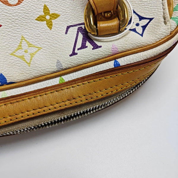 LV × TM PRISCILLA Monogram Coated Canvas White