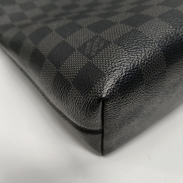 MICK MM Damier Graphite Coated Canvas Gray