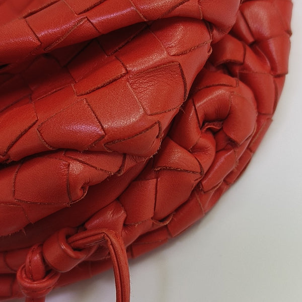 The Pouch Mini Lambskin Orange