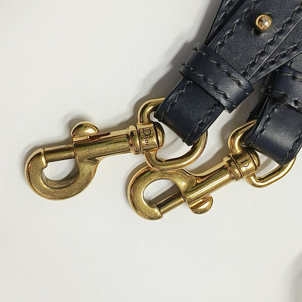 Saddle Mini Oblique Canvas Blue