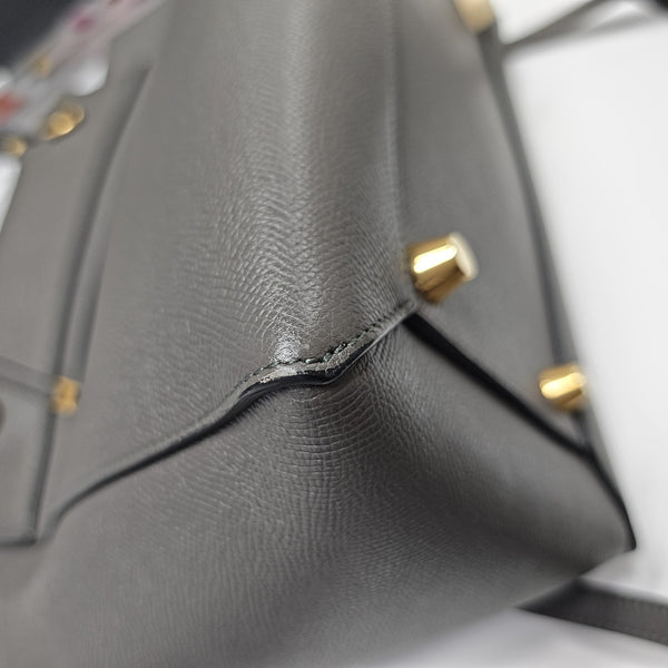 BELT Mini Calfskin Gray