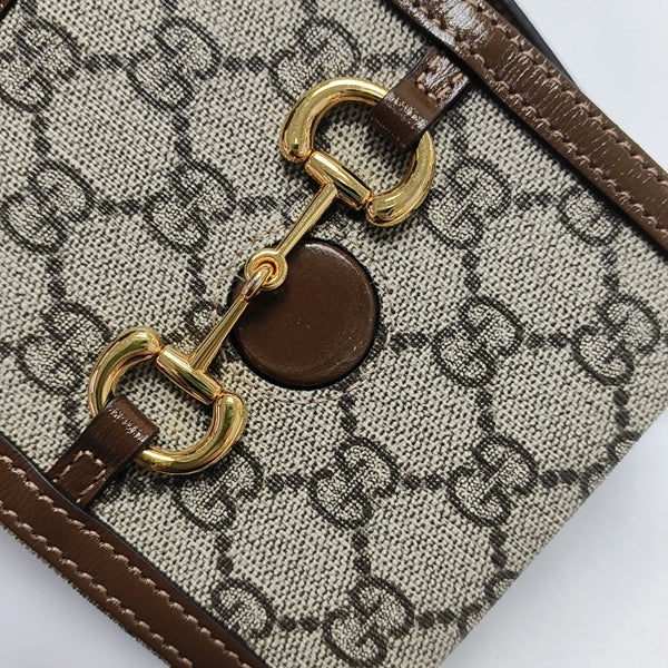 Horsebit 1955 Mini Coated Canvas Beige