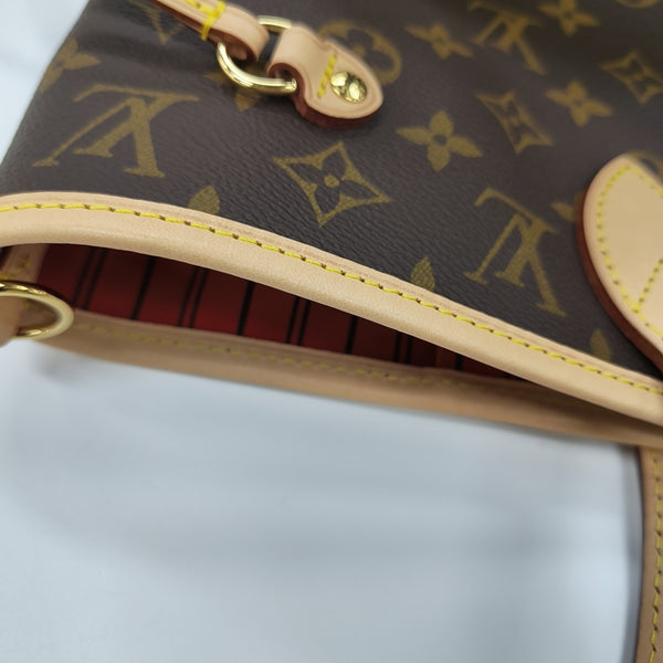 NEVERFULL INSIDE OUT MM Monogram Canvas Red
