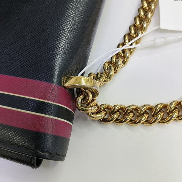 Calfskin Shoulder Bag Black