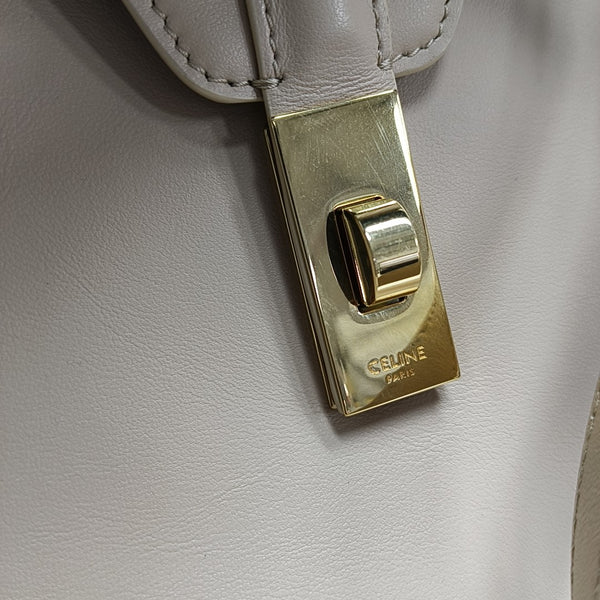 16 Large Calfskin Beige