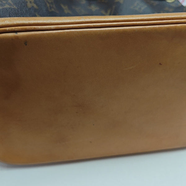 NOÉ BB Monogram Coated Canvas Brown
