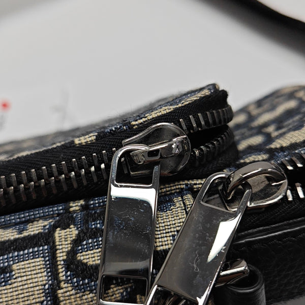 Fabric Shoulder Bag Super Mini Black