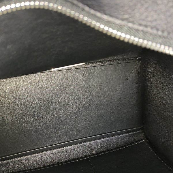 TRAPEZE Small Calfskin Black