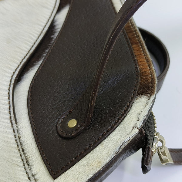 Horsehair Shoulder Bag Multicolor
