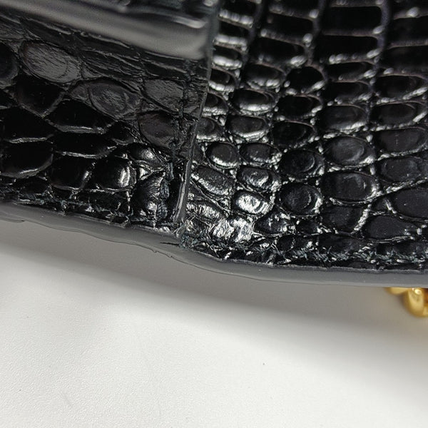 SUNSET Medium Calfskin Black