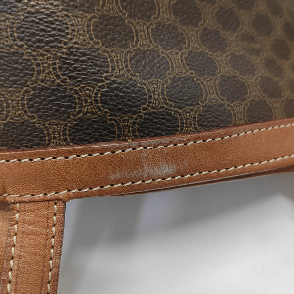 MACADAM TOTE Coated Canvas Brown