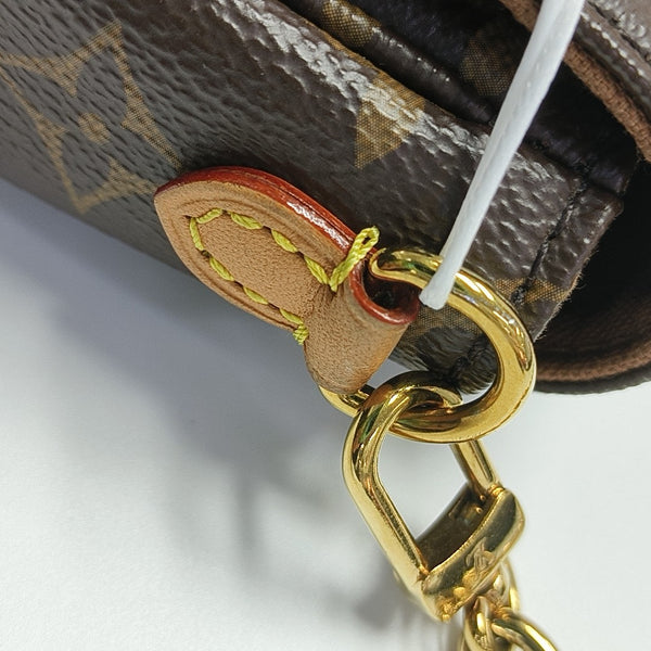 IVY Monogram Coated Canvas Brown