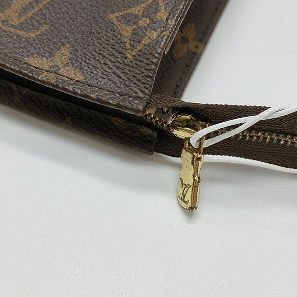 TOILET POCKET 26 Monogram Coated Canvas Brown