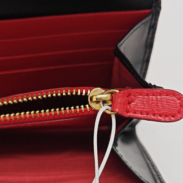 City Calfskin Black Wallet