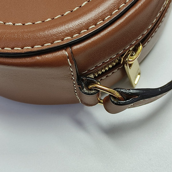 TRIOMPHE Small Calfskin Brown