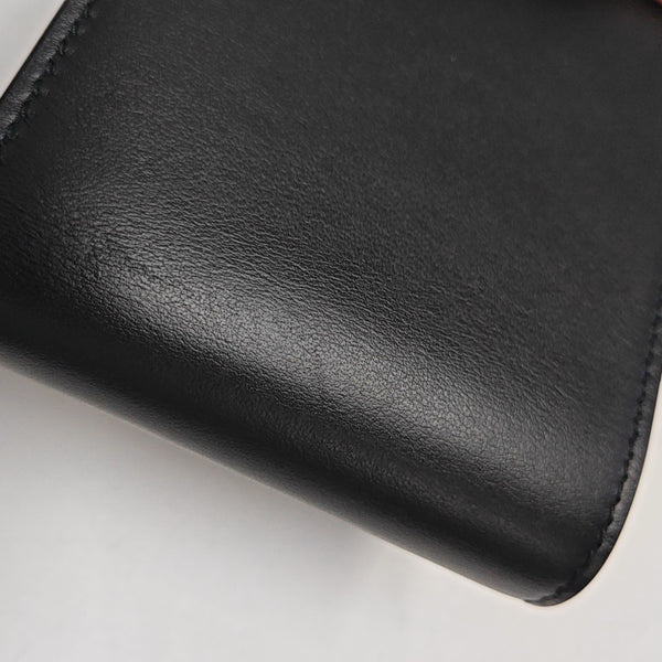Calfskin Card Holder Black